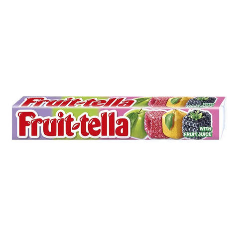 Fruittella Chewy Candy – Assorted Fruit Flavors Garden 1.44oz 41g (Pack of 20) Fruittella