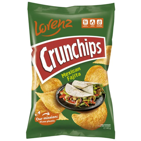 Lorenz Potato Chips Fajita 4.94oz 140g Lorenz