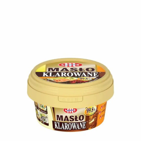 Mlekovita Traditional Polish Margarine & Butter Selection Clarified Butter 8.8oz 250g Tub Mlekovita
