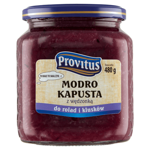 Provitus Cabbage Red Cabbage with Smoked Meat 16.9oz 480g Provitus