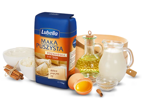 Lubella Wheat flour Poznanska 2.2lb 1kg Lubella