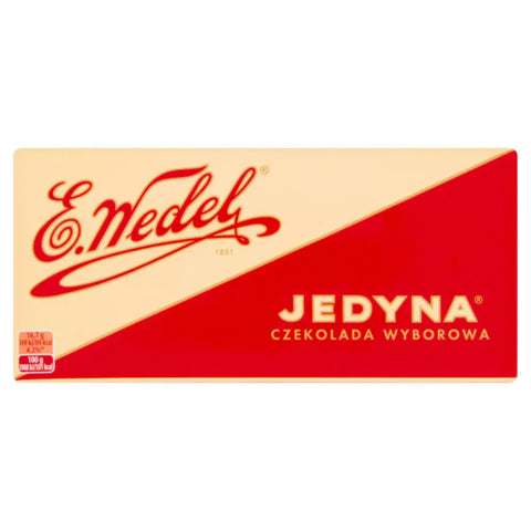 E.Wedel Chocolate Dessert "Jedyna" 3.5oz 100g E.Wedel