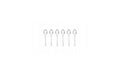68-piece cutlery set FLAMES gloss + case Gerlach USA