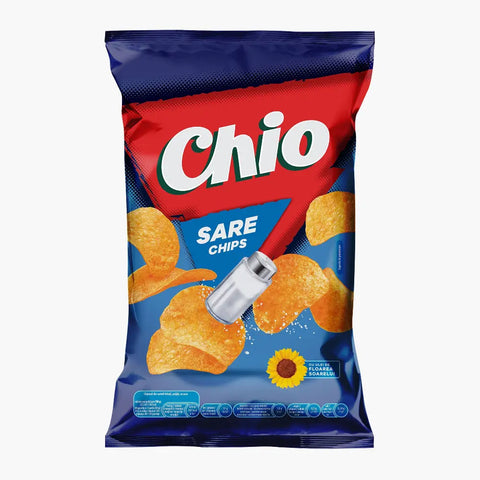 Chio Potato Chips Salt 4.4oz 125g Chio