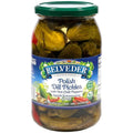 Belveder Polish Dill Pickles with Hot Chilli Peppers Belveder