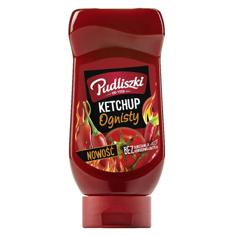 Pudliszki Tomato Ketchup Extra Spicy 16.93oz 480g Pudliszki
