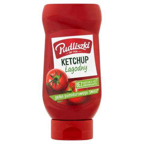 Pudliszki Tomato Ketchup Mild 16.93oz 480g Pudliszki