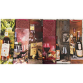 Wine Gift Bag with Sommelier-Themed Design 1 Randomly Selected Lalix