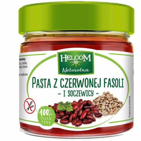 Helcom Spread Red Beans & Lentil 6.7oz 190g Helcom