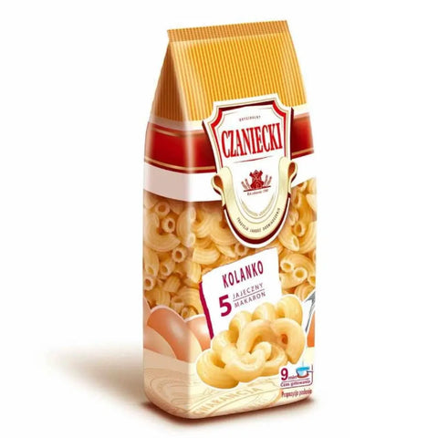 Czaniecki Pasta & Noodles 8.81oz/250g Elbow (Kolanko) 8.81oz 250g Czaniecki