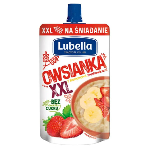 Lubella Oatmeal Banana & Strawberry XXL 5.99oz 170g (Pack of 10) Lubella