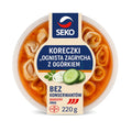 Seko Herring Rolls – Plastic Tray Spicy “Fiery Snack” with Pickles 7.76oz 220g Seko