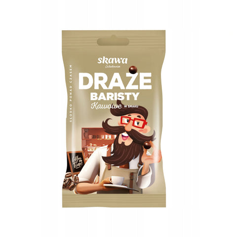 Skawa Dragees Baristy Coffee 2.47oz 70g Skawa