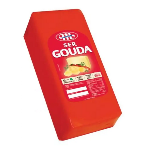 Traditional Polish Cheeses – Bulk Blocks Gouda apr≈7lb Mlekovita