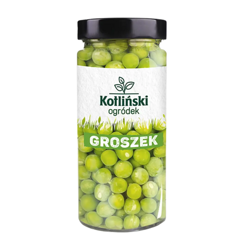 Kotliński Ogródek – Jarred Vegetables & Beans Peas 13.76oz 390g Kotliński