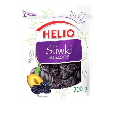 Helio Dried Fruits – Natural & Delicious Prunes 7.06oz 200g HELIO
