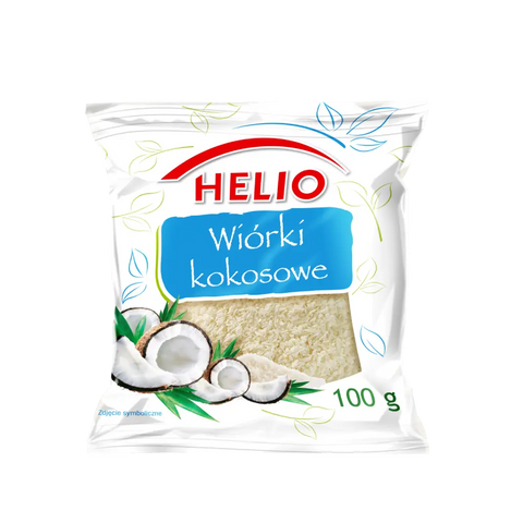 Helio Dried Fruits – Natural & Delicious Shredded Coconut 3.53oz 100g HELIO