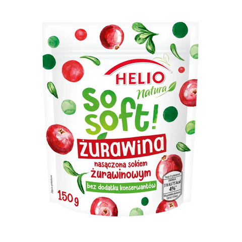 HELIO Nature So Soft! Cranberry 5.29oz 150g HELIO