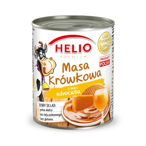 Helio Masa Krówkowa – Dulce de Leche Caramel Filling Advocat 14.10oz 400g HELIO