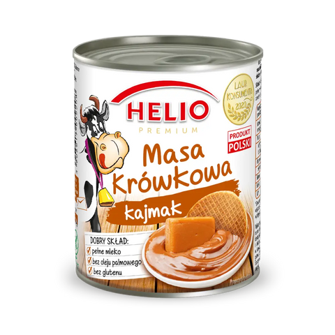 Helio Masa Krówkowa – Dulce de Leche Caramel Filling Kajmak 14.10oz 400g HELIO
