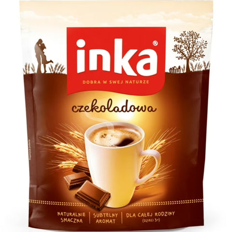 Inka Roasted Grain Coffee – Flavored Variants Cocoa 7oz 200g Inka
