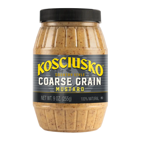 Plochman’s Kosciusko Mustard Coarse Grain 9oz 255g Plochman's