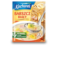 Kucharek Instant Soups Assortment White Borscht (Barszcz Biały) 1.41oz 40g (Pack of 5) Kucharek