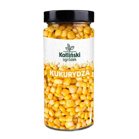 Kotliński Ogródek – Jarred Vegetables & Beans Corn 13.76oz 390g Kotliński
