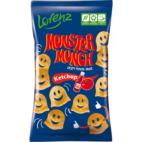 Lorenz Monster Munch Ketchup 3.5oz 100g Lorenz
