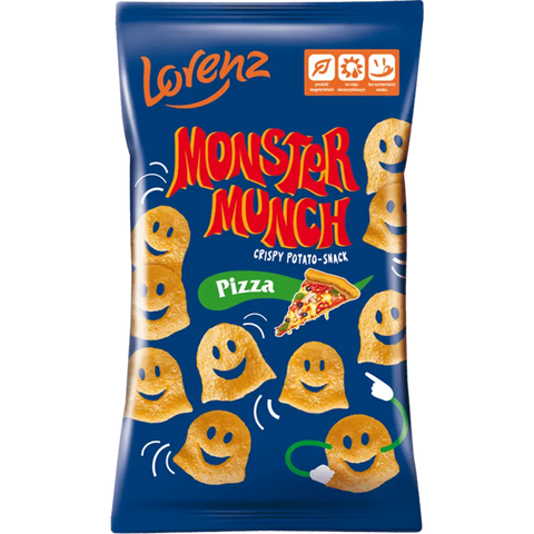 Lorenz Monster Munch Pizza 3.5oz 100g Lorenz