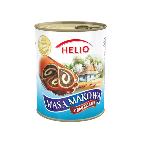 Helio Masa Makowa – Poppy Seed Cake Filling Original 22.98oz 850g HELIO