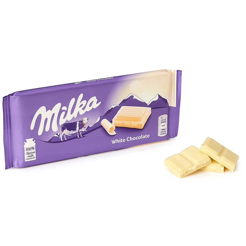 Milka Chocolate White 3.17oz 90g 3.17oz 90g Milka