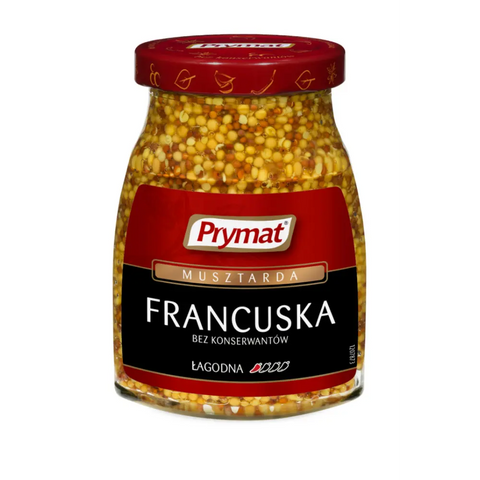 Prymat Mustard French 6.35oz-6.53oz 180g-185g Prymat