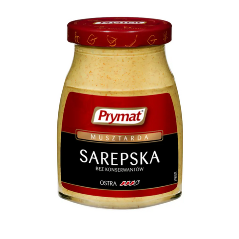 Prymat Mustard Sarepska 6.35oz-6.53oz 180g-185g Prymat