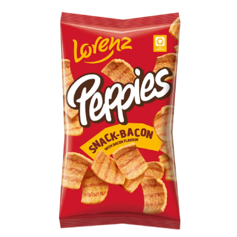 Lorenz Peppies – Bacon Flavored Corn Snacks 4.94oz 140g Lorenz