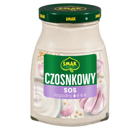 Smak Creams & Sauces Garlic Sauce 5.82oz 165g Smak