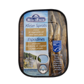 Rugen Fisch Canned Fish Smoked Kieler Sprats in Vegetable Oil & Own Juice Rügen Fisch