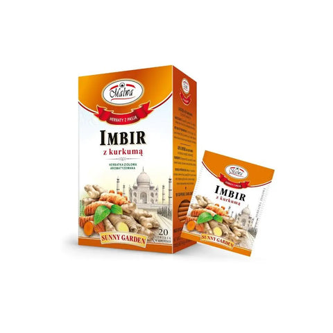 Malwa Exclusive Sunny Garden Teas Ginger & Turmeric Malwa