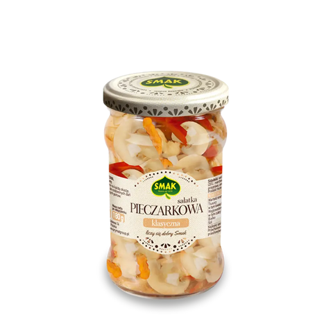 Smak Mushroom Specialties Mushrooms Salad 10.22oz 290g Smak