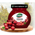 Łowicz Cranberry & Red Bilberry Preserves Cranberry 8.11oz 230g Lowicz