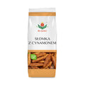 Brześć Puff Straws – Sweet & Crispy Twists With Cinnamon & Sugar 4.41oz 125g Brześć