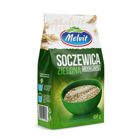 Melvit Green Lentils 14.1oz 400g Melvit