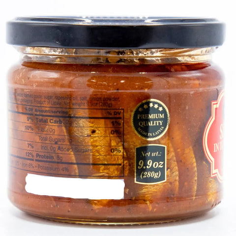 Belveder Smoked Sprats in Tomato Belveder