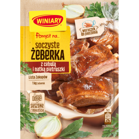Winiary "Pomysl na ..." Ribs with Onion & Parsley 28g Winiary
