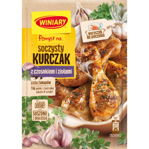 Winiary "Pomysl na ..." Chicken with Garlic & Herbs 30g Winiary