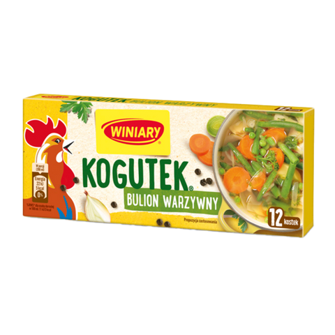 Winiary Bulion Vegetable "Kogutek" 3.8oz 108g Winiary