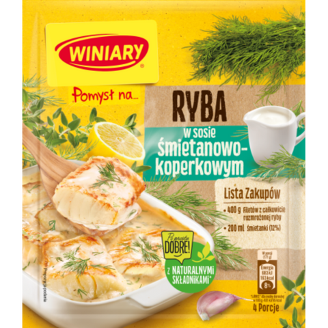 Winiary "Pomysl na ..." Fish in Cream & Dill Sauce 32g Winiary