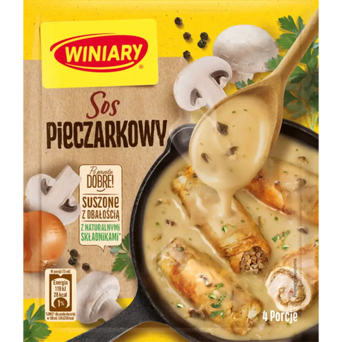 Winiary Instant Sauces Champignon Sauce 1.05oz 30g Pack of 5 Winiary