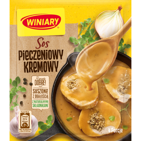 Winiary Instant Sauces Creamy Roast Sauce 1.02 29g Winiary