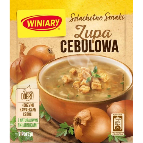 Winiary Instant Soups Onion Soup 1.09oz 31g Winiary